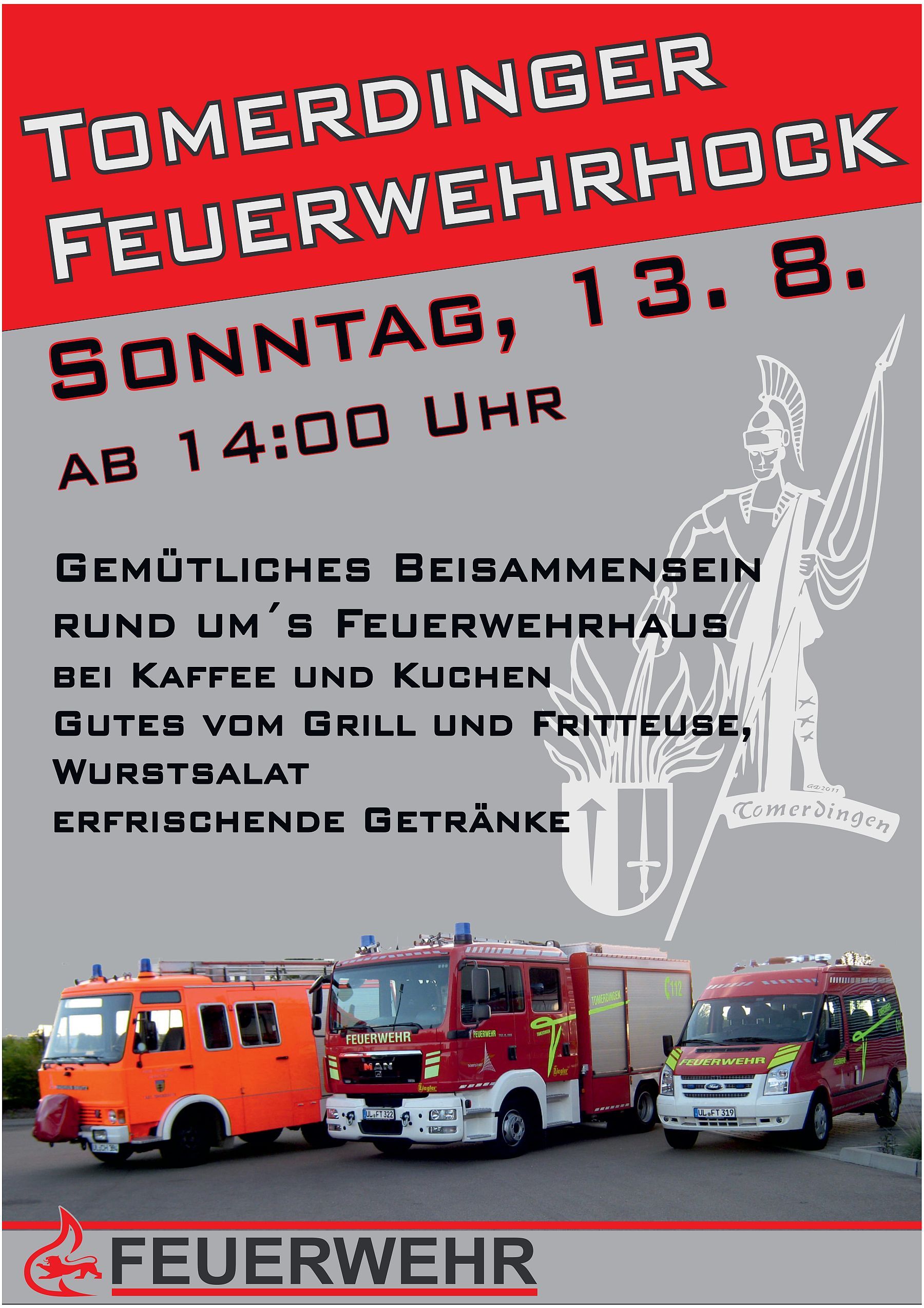 Fw Dornstadt Tomerdinger Feuerwehrhock