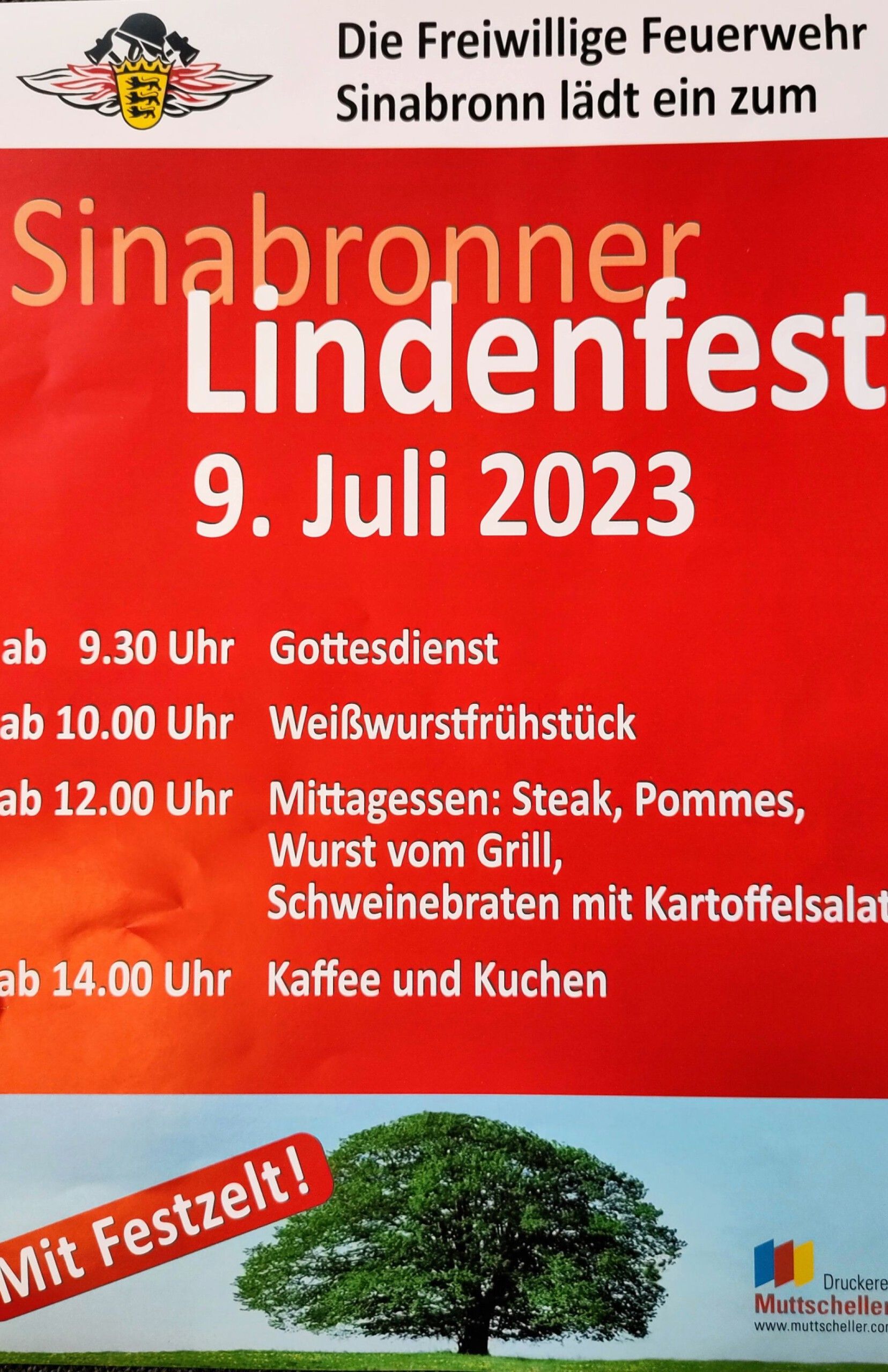Feuerwehr Lonsee-Sinnabronn Lindenfest